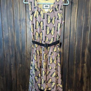 Effie's Heart "The Sophia" Dress in Mariposa Butterfly Print